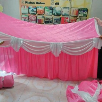 cover meja prasmanan, pesta, catering 3